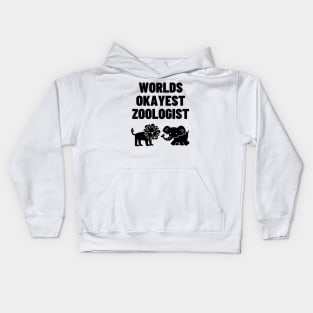 World okayest zoologist Kids Hoodie